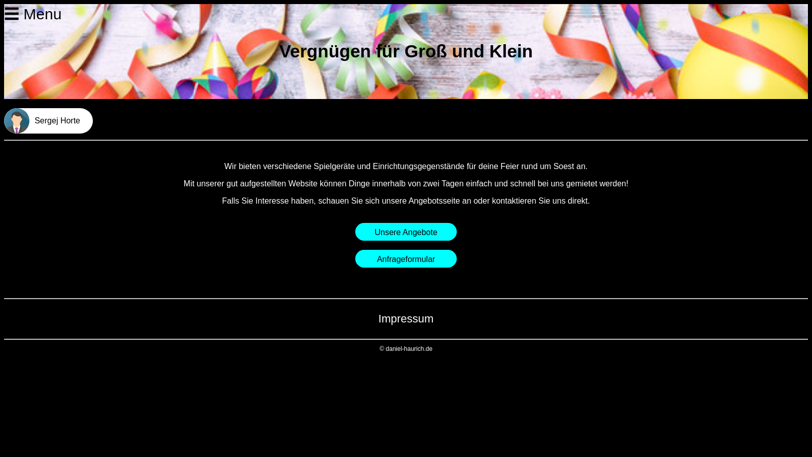 Vergnügen für Groß und Klein